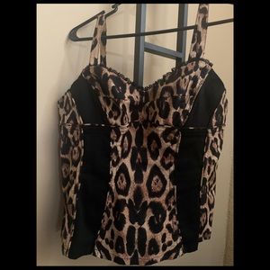 Leopard Corset